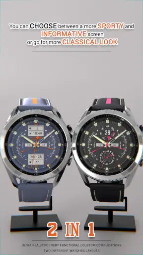 ANALOG MASTER Watch face screenshot