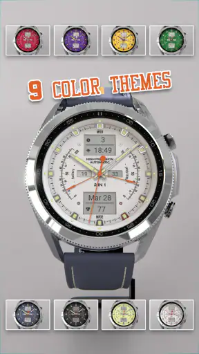 ANALOG MASTER Watch face screenshot