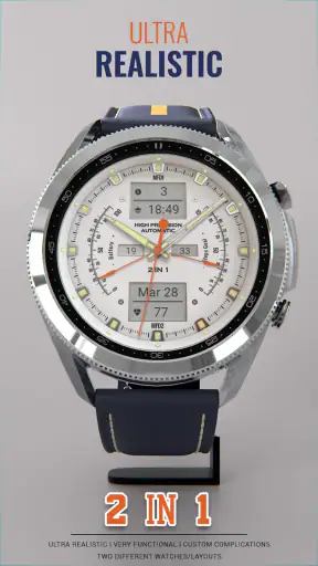 ANALOG MASTER Watch face screenshot