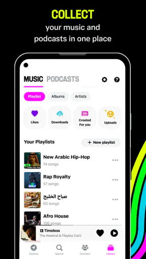 Anghami: Play music & Podcasts screenshot