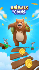 Animals & Coins: Animal Run screenshot
