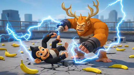 Apes Fighting Game screenshot