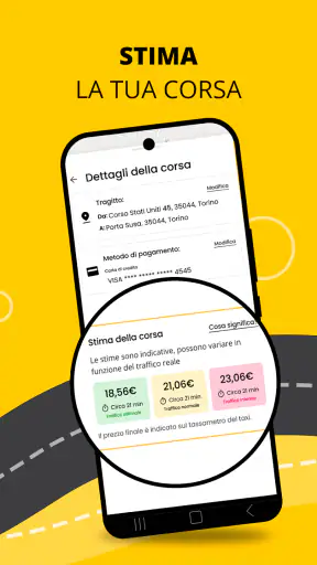 appTaxi: chiama e paga il taxi screenshot