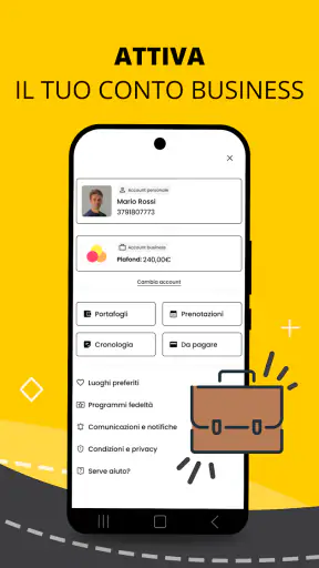appTaxi: chiama e paga il taxi screenshot