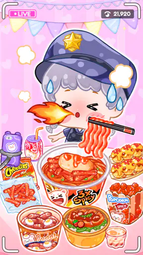 ASMR Girl: Livestream Mukbang screenshot