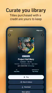 Audible – ספרי שמע מבית Amazon screenshot