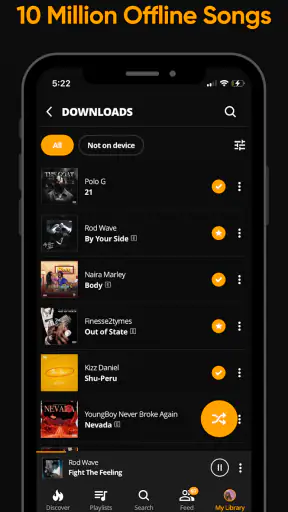 Audiomack: הורדת מוזיקה screenshot