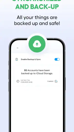 Authenticator App - Password screenshot