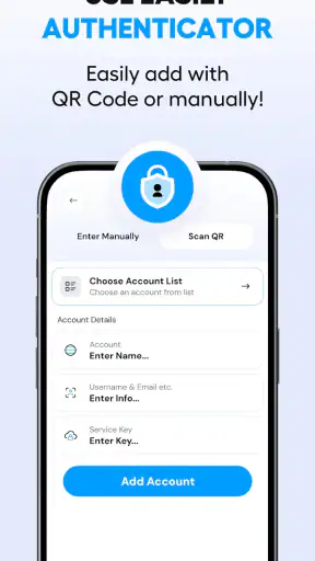 Authenticator App - Password screenshot