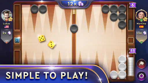 Backgammon Clubs - שֵׁשׁ בֵּשׁ screenshot