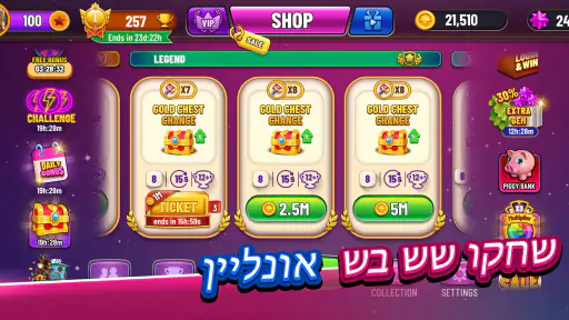Backgammon Plus – שש בש screenshot
