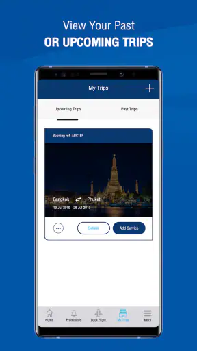 Bangkok Airways screenshot