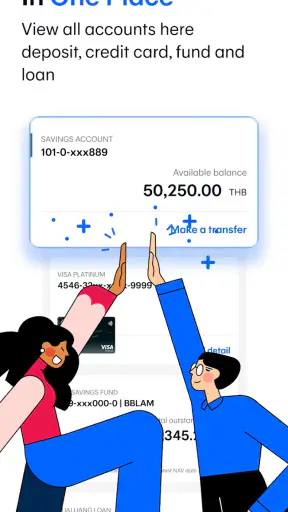 Bangkok Bank Mobile Banking screenshot