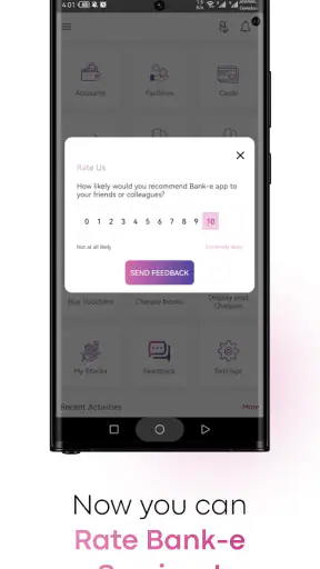 Bank of Palestine screenshot