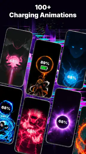 Battery Charging Effect Screen screenshot
