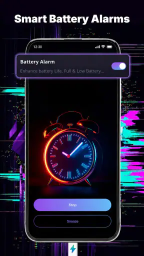 Battery Charging Effect Screen screenshot