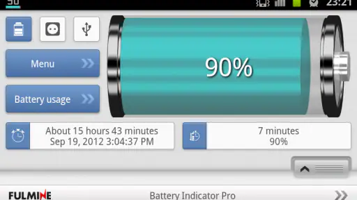 Battery Indicator Pro screenshot