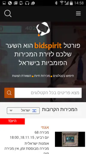 Bidspirit - מכירות פומביות screenshot
