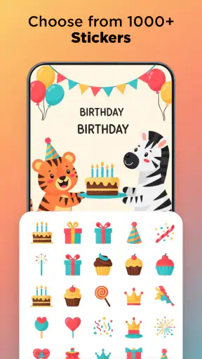 Birthday Invitation Card Maker screenshot