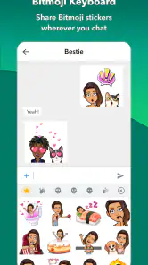 Bitmoji screenshot
