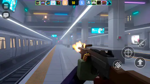 BLOCKFIELD — PvP Pixel Shooter screenshot