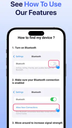 Bluetooth BLE Device Finder screenshot