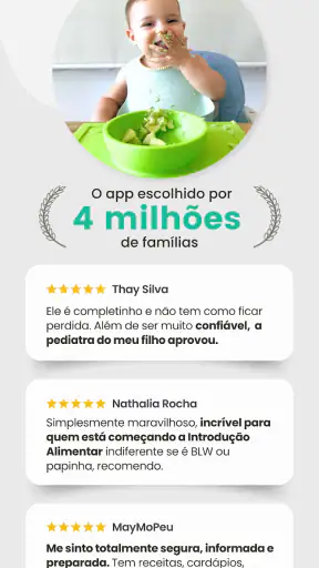 BLW Brasil - Comida para bebê screenshot