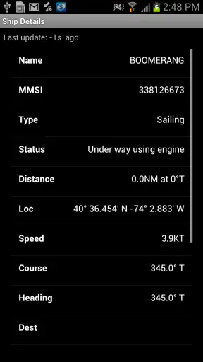 Boat Beacon - AIS Navigation screenshot