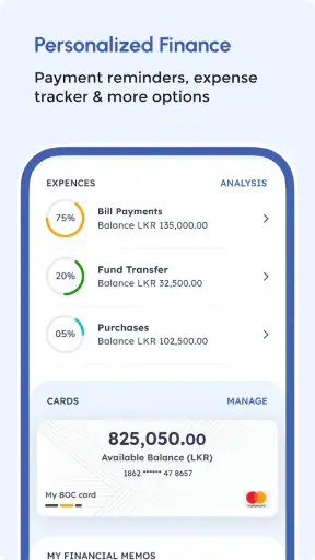 BOC Flex screenshot