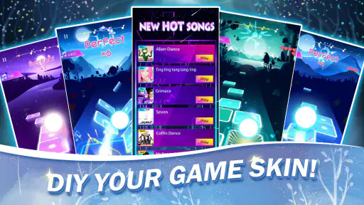 Bouncing Hop:Music Rhythm Game screenshot