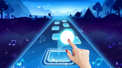 Bouncing Hop:Music Rhythm Game screenshot