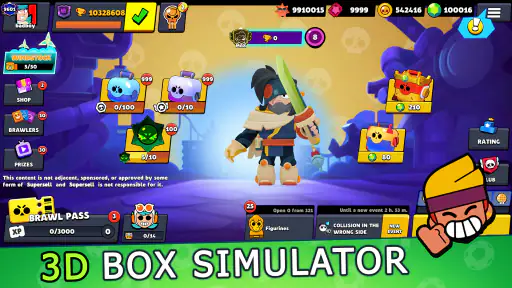 Box Simulator for Brawl Stars screenshot