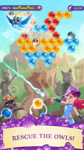 Bubble Witch 3 Saga screenshot