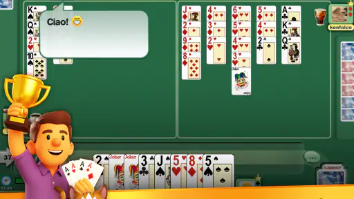 Burraco e Pinelle Online screenshot