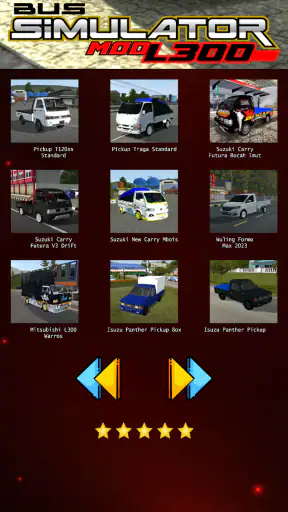 Bus Simulator Mod L300 screenshot