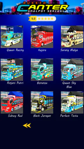 Bussid Canter Knalpot Srigala screenshot