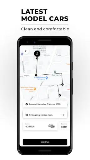 CABCY: your taxi app in Cyprus screenshot