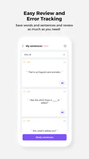 Cake - Learn English & Korean screenshot