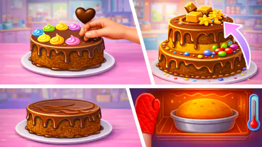 Cake Maker: Bake Games screenshot