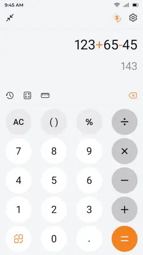 Calculator screenshot