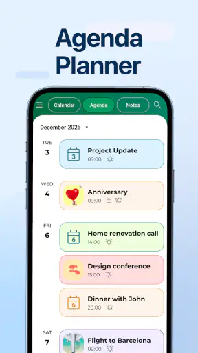 Calendar - Agenda Planner screenshot