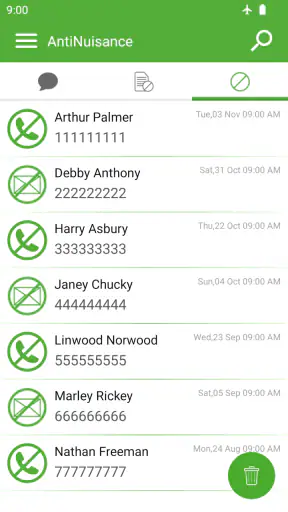 Call Blocker and SMS Blocker screenshot