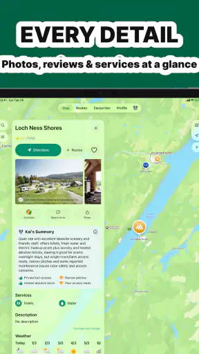 Campernight RV & Camper Spots screenshot
