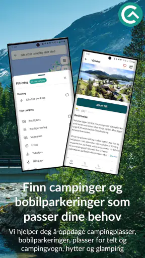 Campio - Finn og book camping screenshot