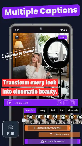 Captions AI - כתוביות לסרטונים screenshot