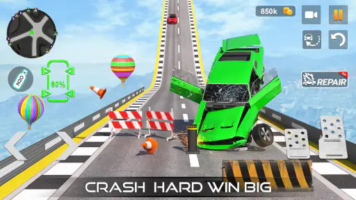 Car Crash Driving Simulator 3D screenshot