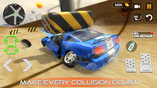 Car Crash Driving Simulator 3D screenshot