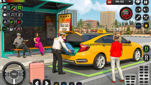 Car Driving Taxi Simulator screenshot
