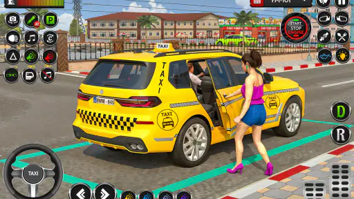 Car Driving Taxi Simulator screenshot