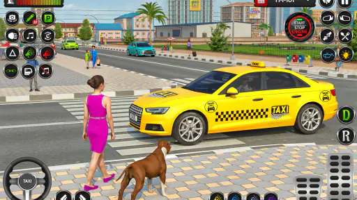 Car Driving Taxi Simulator screenshot